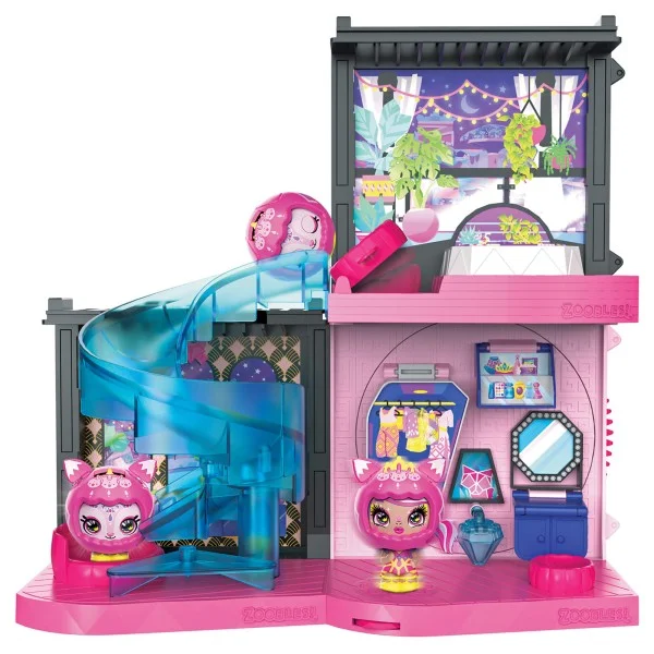Zoobles Magic Mansion Transforming Playset - 6061366-T